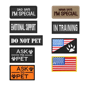 Tactical Cat Harness Leash Adjustable Puppy Vest For Military Small Dogs Harnesses 9Pcs Patches Walking Training Cat Accessories 6