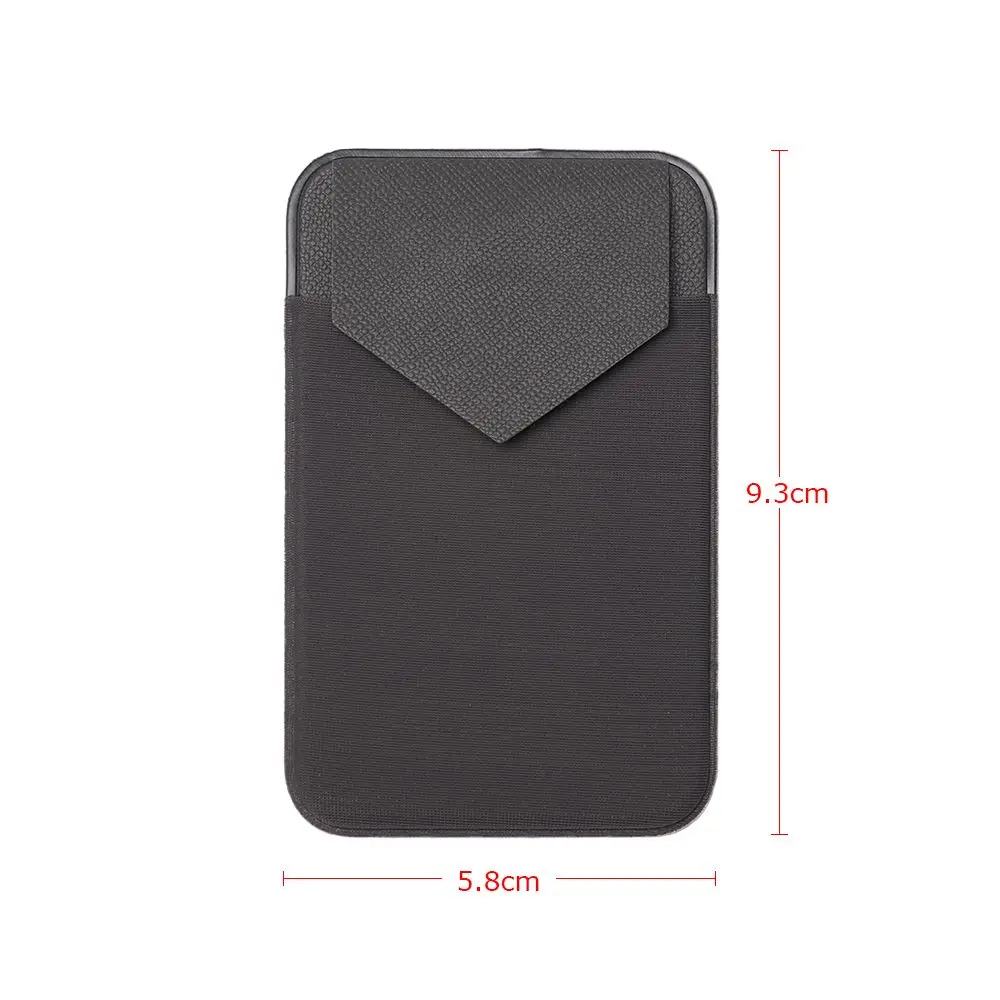 Removable Stick-on Universal Case Slim Pocket Credit Mini Pouch Card Holder Adhesive Wallet Phone Back Phone Card Holder