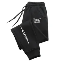2025 automne hiver EVERLAST imprimé pantalons de course hommes femmes Sports de plein air pantalons de Fitness Jogging polaire pantalons de sport décontractés 2