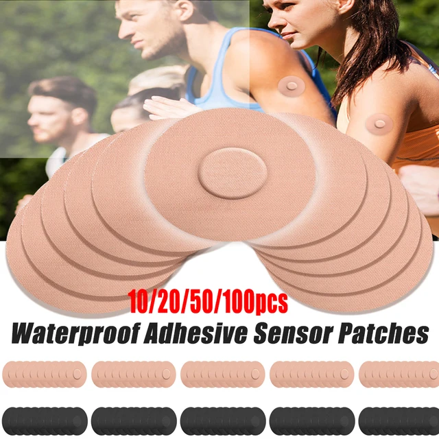 100-10 pcs Non-slip Sensor Adhesive Freestyle Patches Waterproof Sports Continuous Glucose Monitor Sticker Overpatch Tape