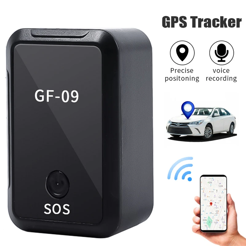 Gf09 Mini Gps Tracker Car Locator Real Time Tracking Location Voice