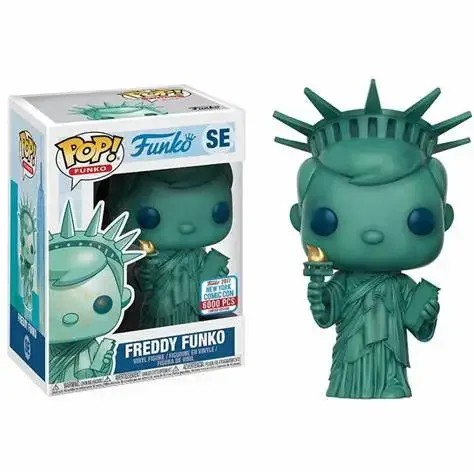 thumbnail image 4 of Figura de acción de Freddy Funko POP Estatua de la Libertad Nueva York City SE Edición limitada Modelo de colección de PVC Juguetes para niños Regalo, 4 of 5