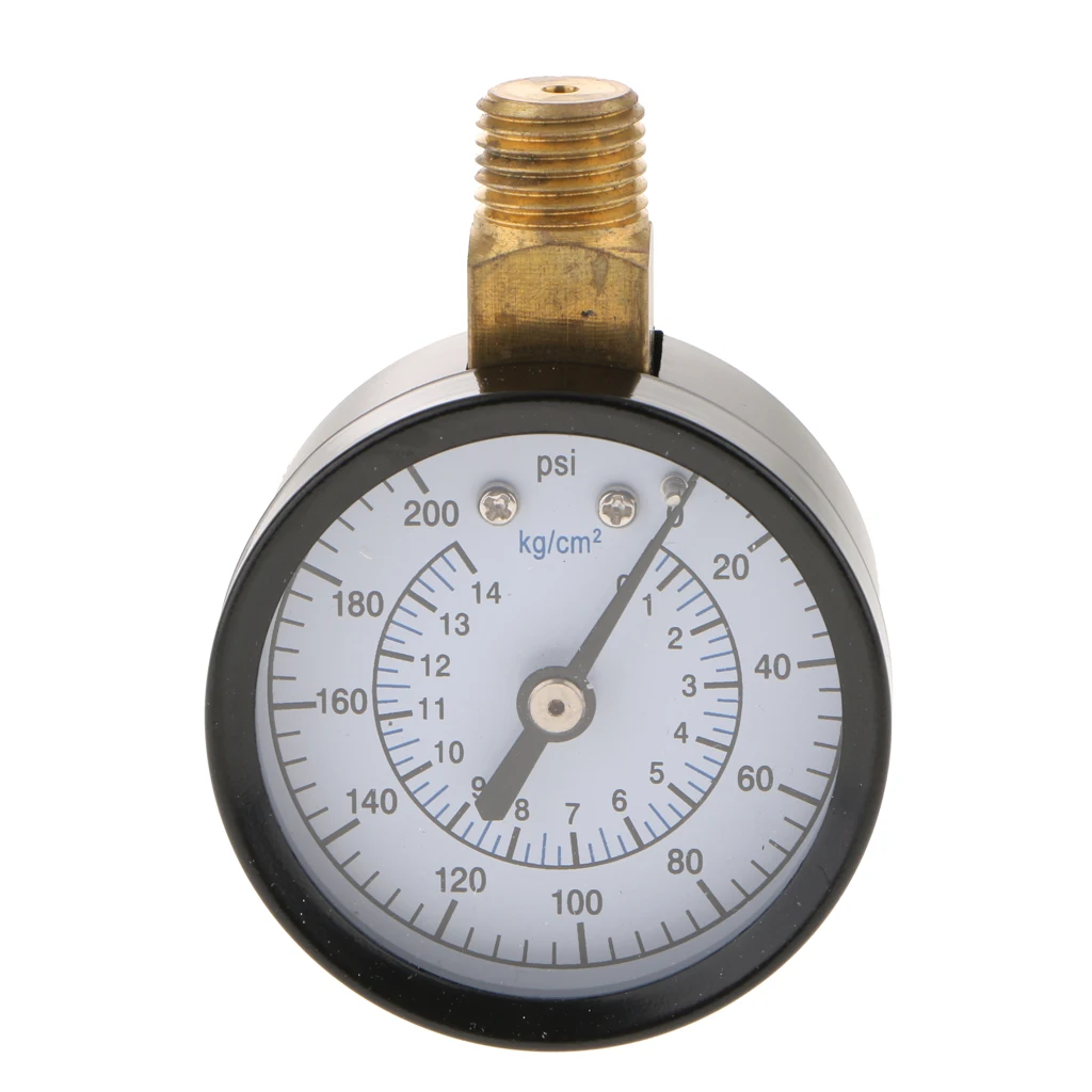 

Манометр 0-psi,0-60PSI, черный, новый