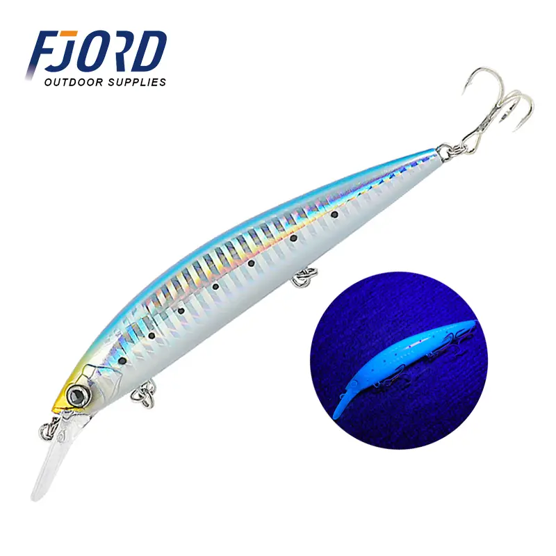 FJORD 110S 37g 90S 29g 70S 17g Heavy Sinking Minnow Fishing Lures Saltwater Freshwater Long Casting Sea Artificial Bait Jerkbait - Image 10