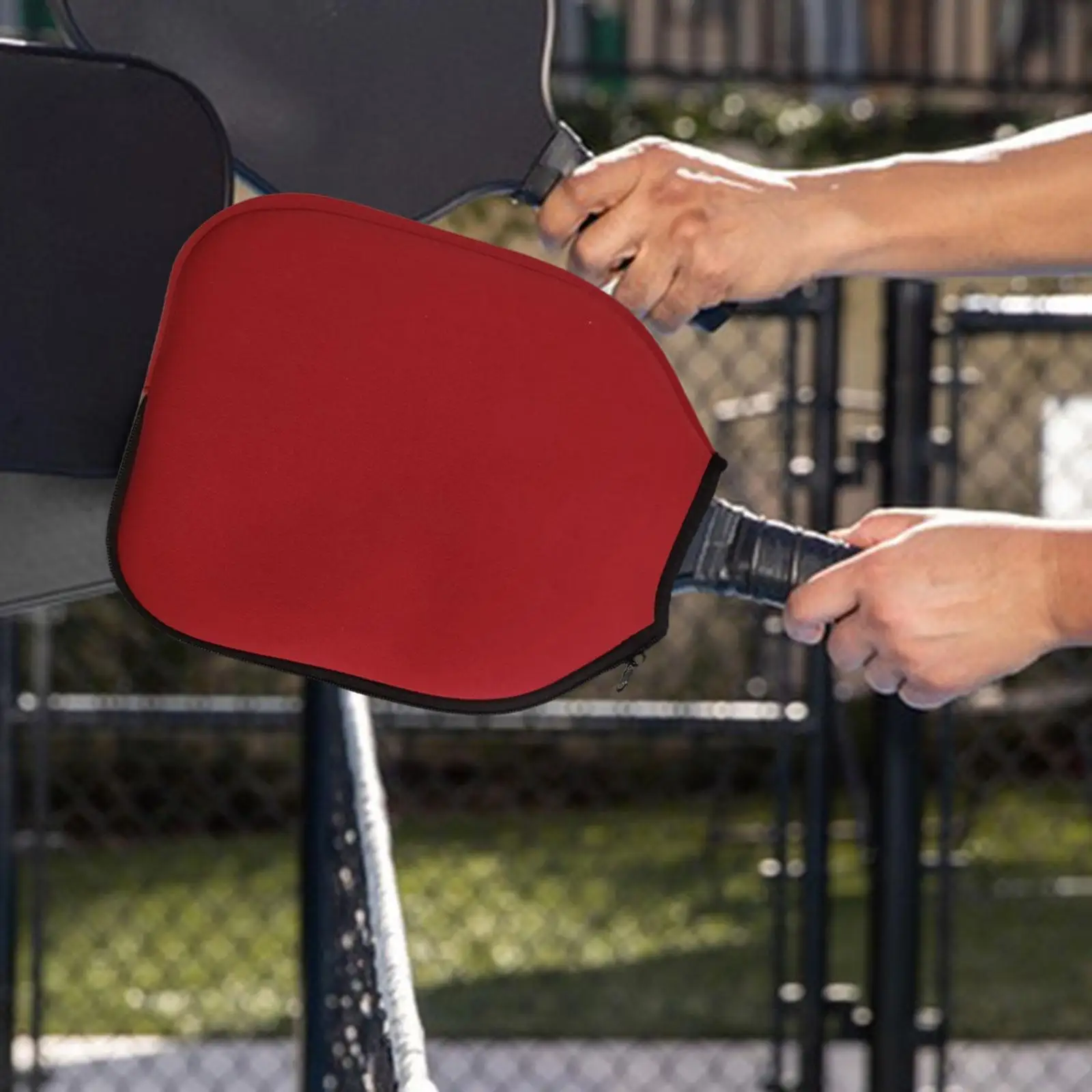 Pickleball Racket Cover Racket Protector Table Tennis Paddle Case Holder Pouch Storage Carrier Training Pickleball Head Cover