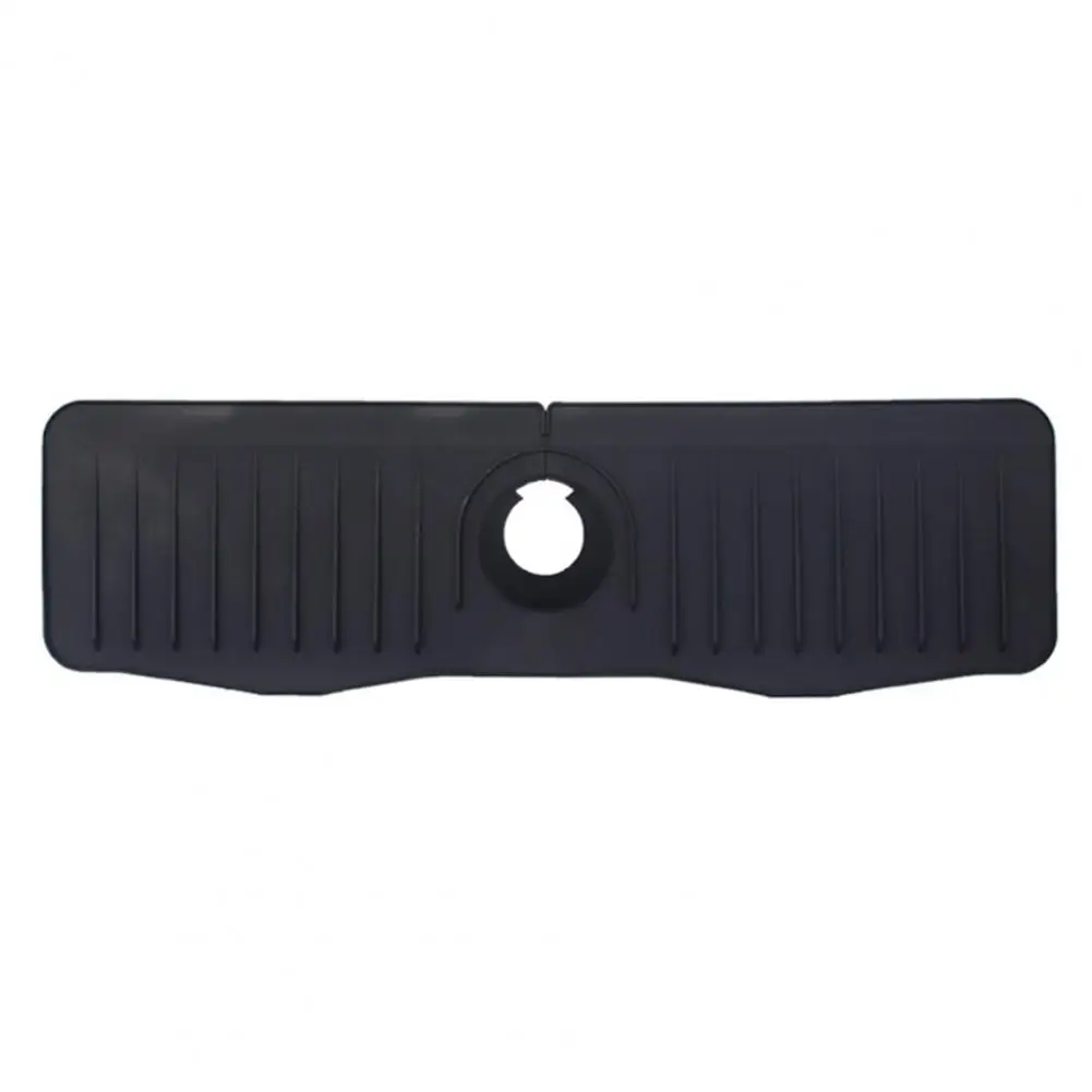 

Efficient Water Drainage Sink Splash Guard Durable Silicone Kitchen Sink Splash Guard Easy Installation Organized Faucet Handle
