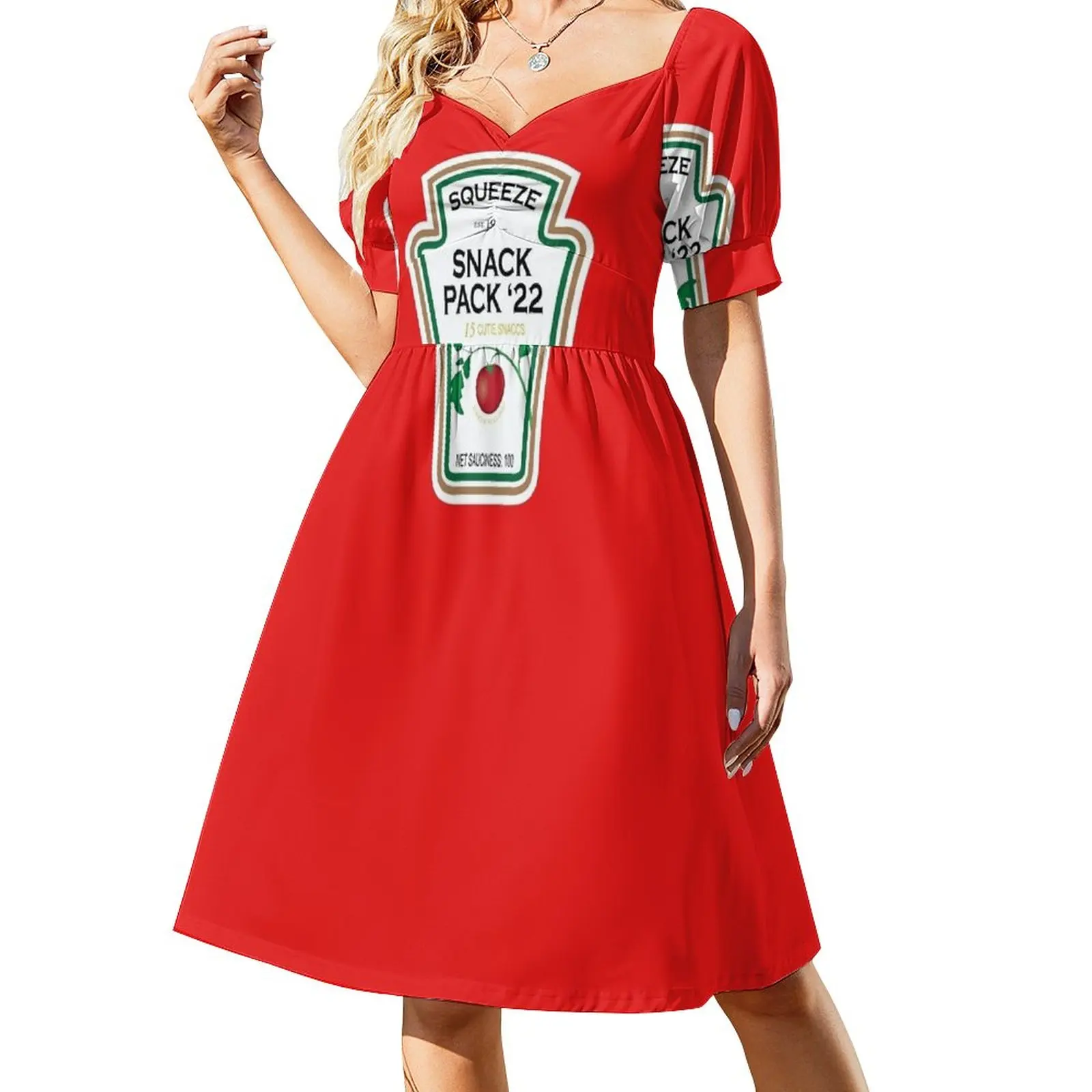 

Пакет для закусок '22 Ketchup-свяжитесь с FancyHatPenguin на FB, чтобы получить свой собственный! Платья без рукавов для женщин платья с длинным рукавом