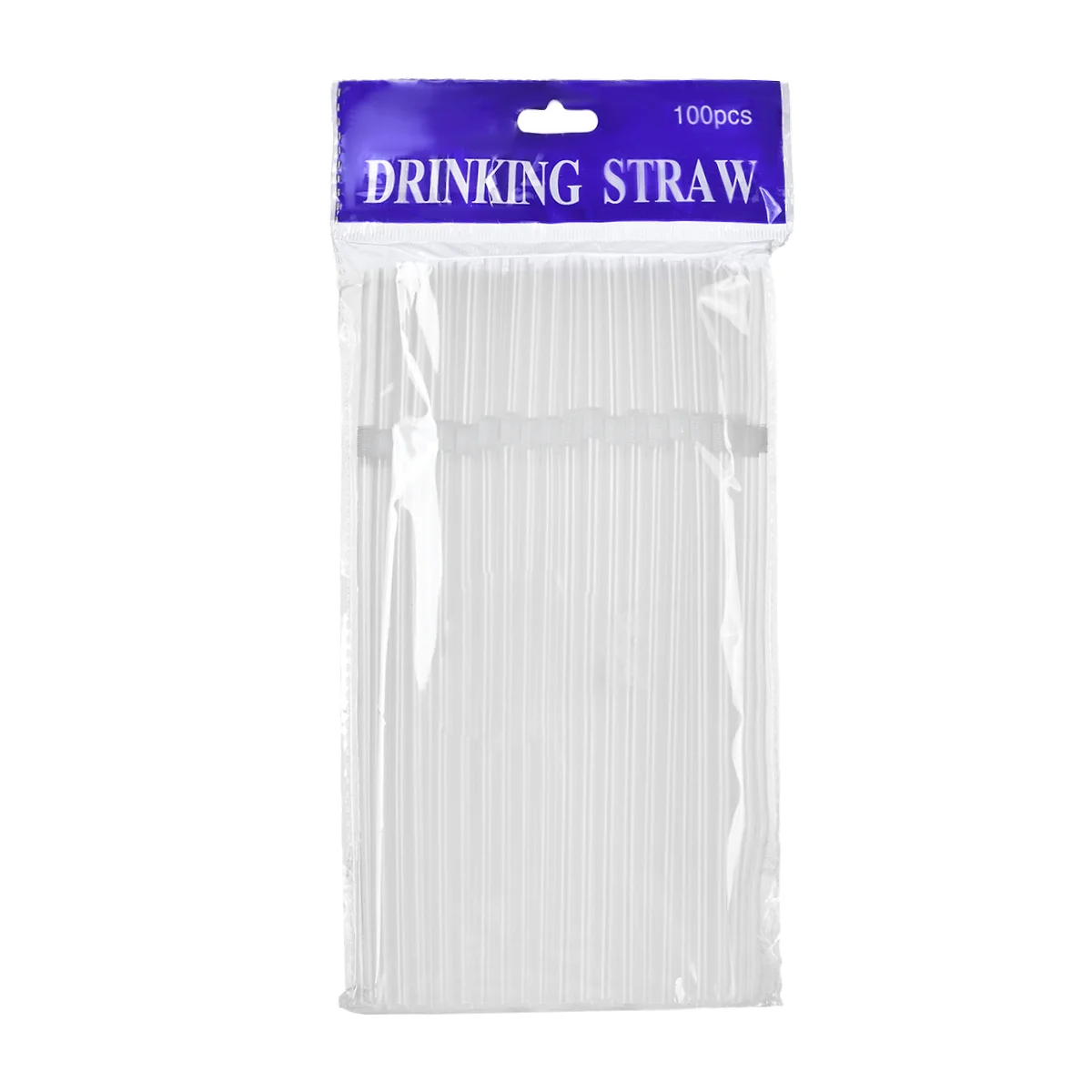 Transparent Drinking Straws Plastic Straws For Kitchenware Bar Party Beverage Cocktail Drink Flexible Disposable 100Pcs