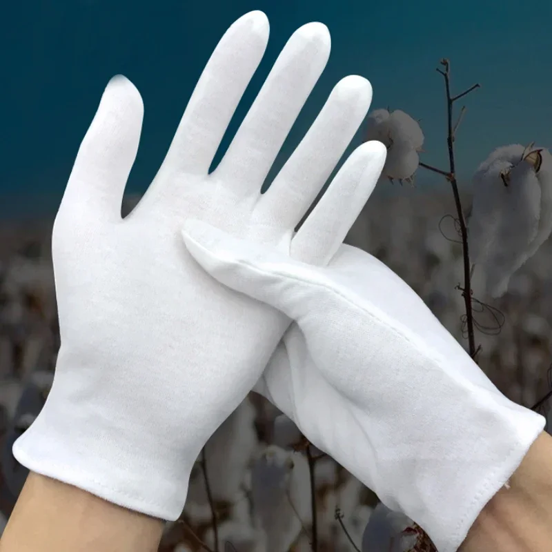 รูปสินค้า ถุงมือผ้าฝ้ายดูดซับเหงื่อ ใส่สบาย ใช้งานได้หลากหลาย