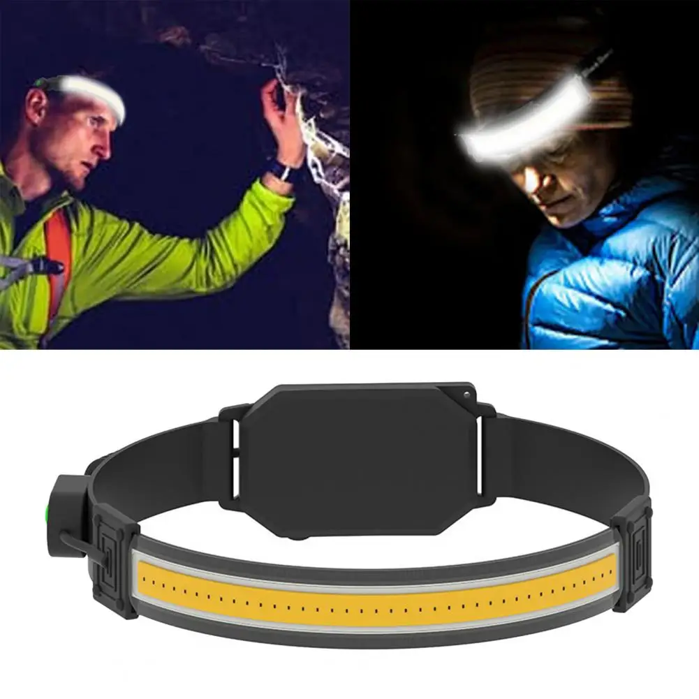 

Headlamp Flashlight USB Charging Adjustable Strap Accessory Outdoors Camping Running Head lamp for Outdoor