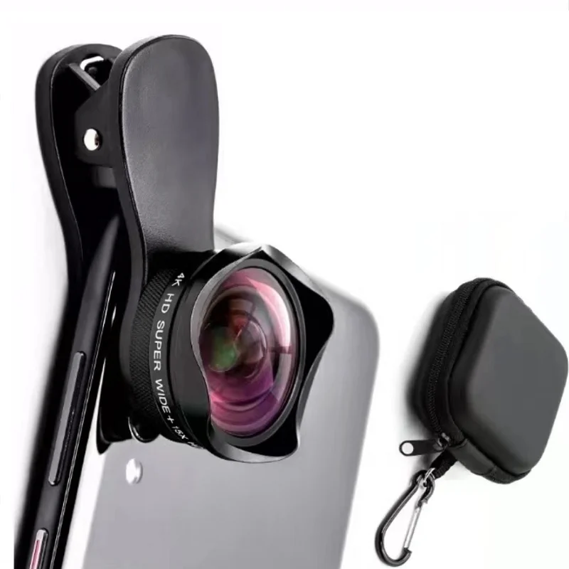 Premium 15X 4K HD 2-in-1 Macro and Wide Angle Phone Camera Lens