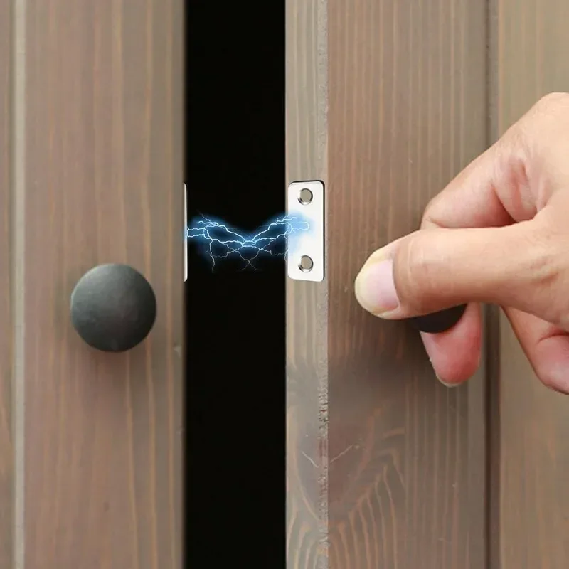 Enhanced Ultra-Thin Magnetic Cabinet and Drawer Catch