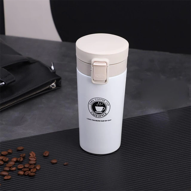 Hot Fashion 380ml Stainless Steel Coffee Mugs Insulated Water Bottle Tumbler  Thermos Cup Vacuum Flask Premium Travel Coffee Mug - AliExpress