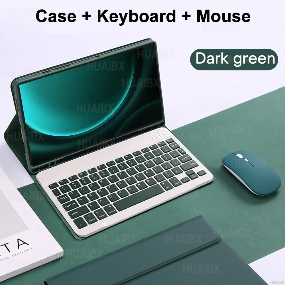 Premium Detachable Bluetooth Keyboard Case - 8.7 Inch Tablet Cover