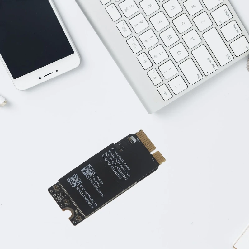 Bcm94331Csax Bluetooth-Compatible Wireless Wifi Card Module Fit For Macbook-Pro 450M A1502 Mc975 Mc976 Me665 Me293 Md212