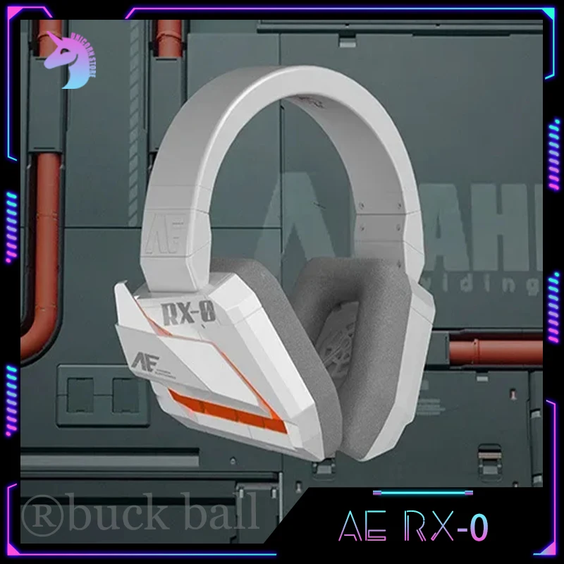

Original Gundam Unicorn Game Earphone Bluetooth Wireless Gaming Earphones HIFI Bluetooth 5.3 ANC Noise Reduction 80ms Low Delay