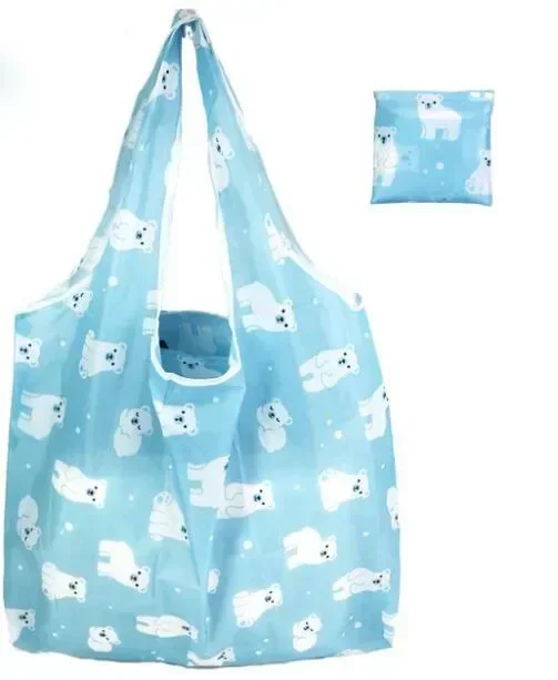 Eco-Friendly Foldable Shopping Tote with Large-Capacity