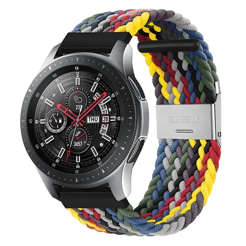 Nylon Braid Elastic Solo Loop Strap - 20mm/22mm