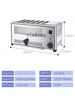 XL Toaster Breakfast Machine Hotel Commercial Toaster 4-Piece 6-Piece Oven 5