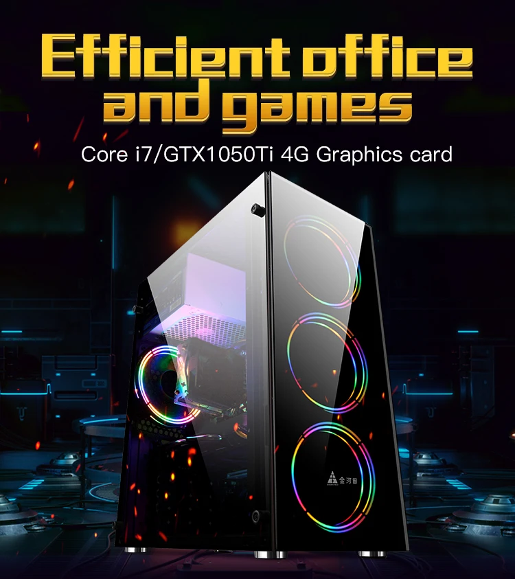 

Игровой ПК AOTESIER A8 7680/ i7 6400T 8 ГБ/16 ГБ ОЗУ 120 ГБ/500 Гб SSD BNVME игровой ПК полный для персонализированного ПК, игровой ПК для настольного компьютера