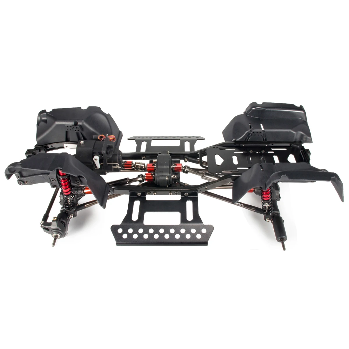 Rcクローラー-シャーシキット,1:10 rc,遊星ギア,2スピード伝送,ロック