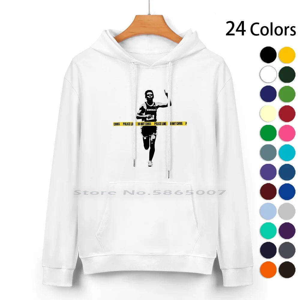 

Banksy Marathon Runner Police Line Pure Cotton Hoodie Sweater 24 Colors Banksy Always Hope Banksy Baby Banksy Balloon Girl