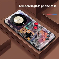 Colorful Gaming Console-Themed Tempered Glass Phone Case for Honor Pura 70Pro (BLH-BLH24092525)
