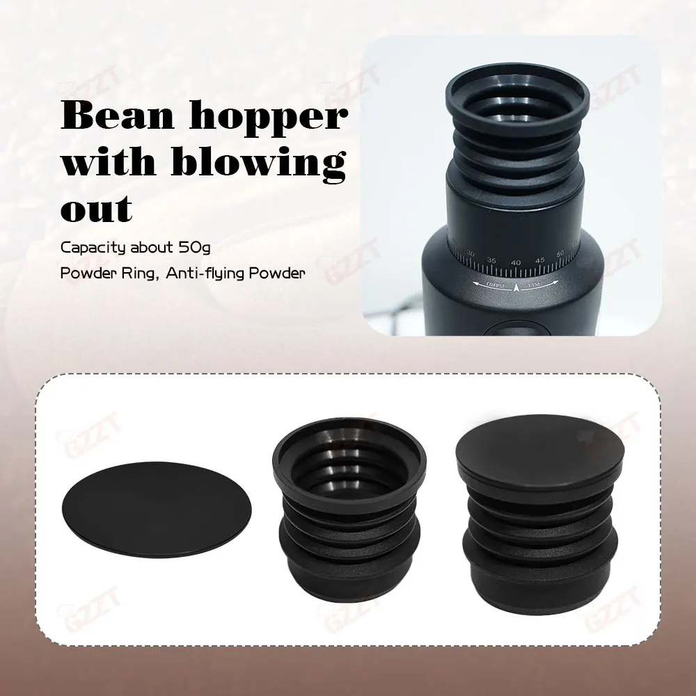 GZZT GF64 Espresso Coffee Bean Grinder 64mm Italmill Burr SOE/Single Origin Bean Grinder Premium Bean Professional Grinder 4