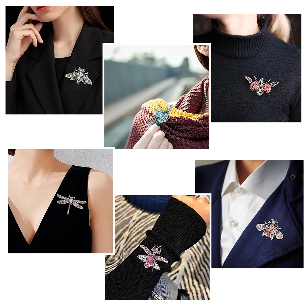 Piececool 3D Metal Puzzle Insect Brooch Accessories Model Kits for Teens DIY Jigsaw Toys Brain Teaser 4