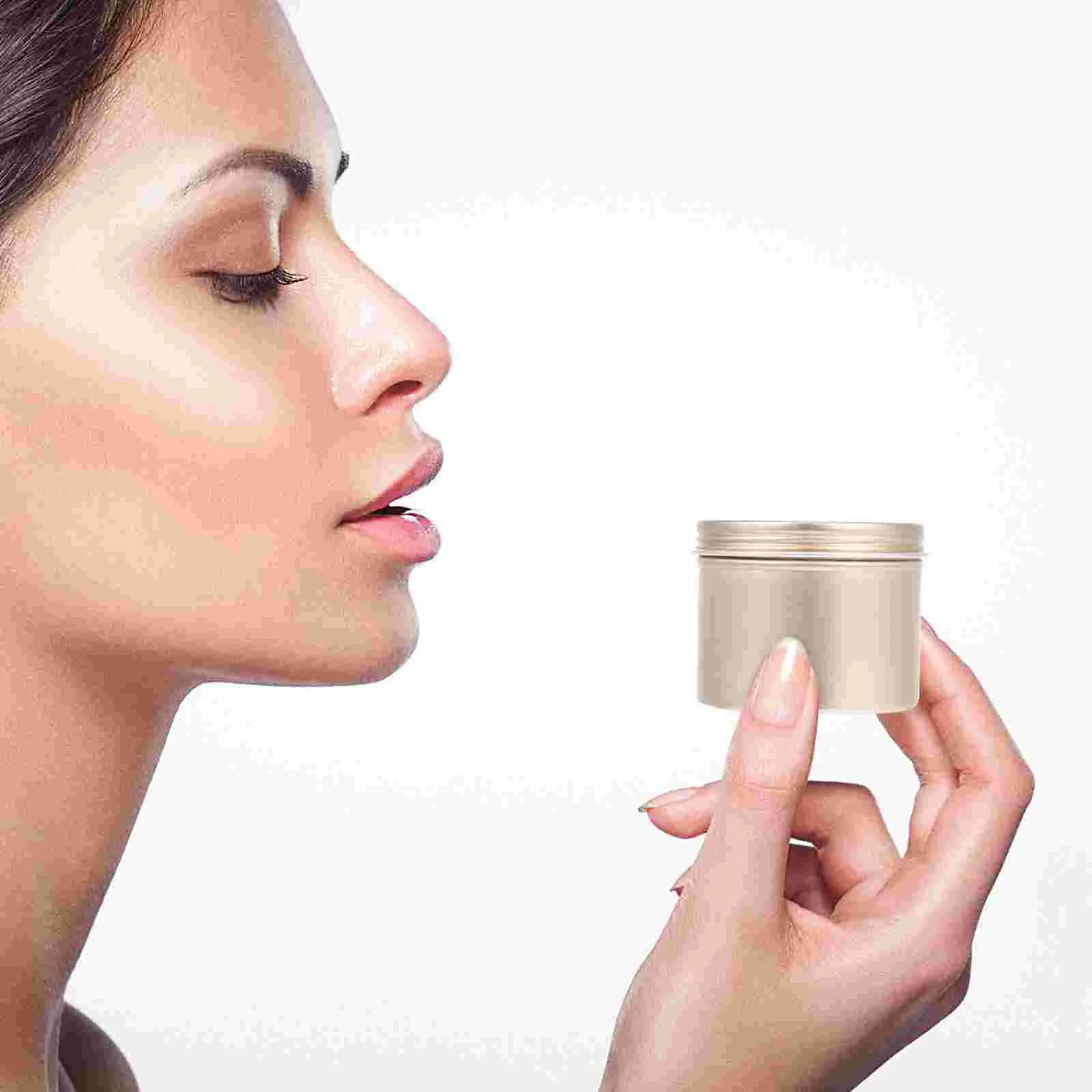 Aluminum Jars With Transparent Lid Leak-Proof Cosmetics Cream Box
