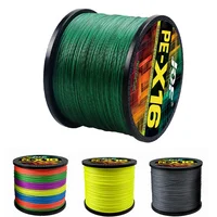 JOF Brand X16 Smooth Durable PE Braided Fishing Line Pesca Japanese Saltwater Floating Wire 100/300m 25-200LB Weave Tool Peche 1