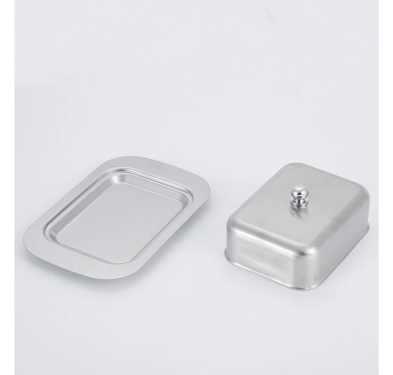 Butter Storage Box Serving Tray Stainless Steel