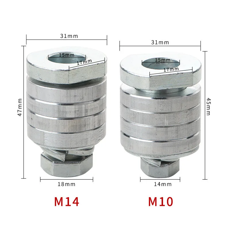 Angle Grinder Electric Angle Grinder Angle Grinder Adapter M10 M14 Angle Grinder Adapter 100/125 Type Angle Grinder To Grooving Machine Converter Quick Modification Head For Slotting