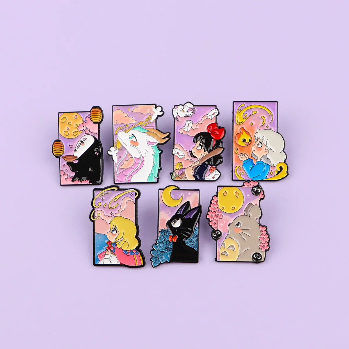 Timeless Manga-Inspired Enamel Pin Brooch for Fashion Accessories and Gifts