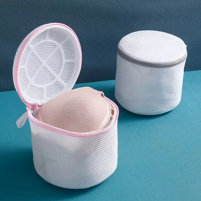 Bras Washing Bag Thicken Polyester Underwear Laundry Bag Anti-deformation Zippered Mesh Washing Machine Dedicated Wash Bra Bags laundry bag drawstring bra underwear products 6pcsset laundry bags useful mesh net bra wash bag zipper laundry bag