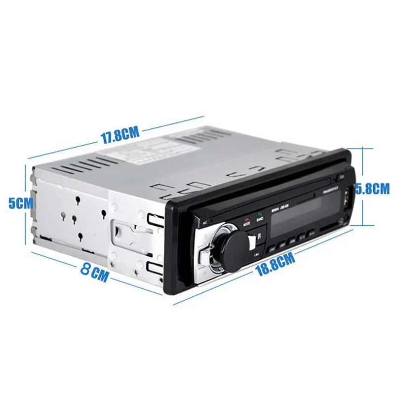 new car radio bluetooth car stereo 12V mp3 player audio Bluetooth radio SD Card USB Port AUX IN PHONE 1 Din in dash 520