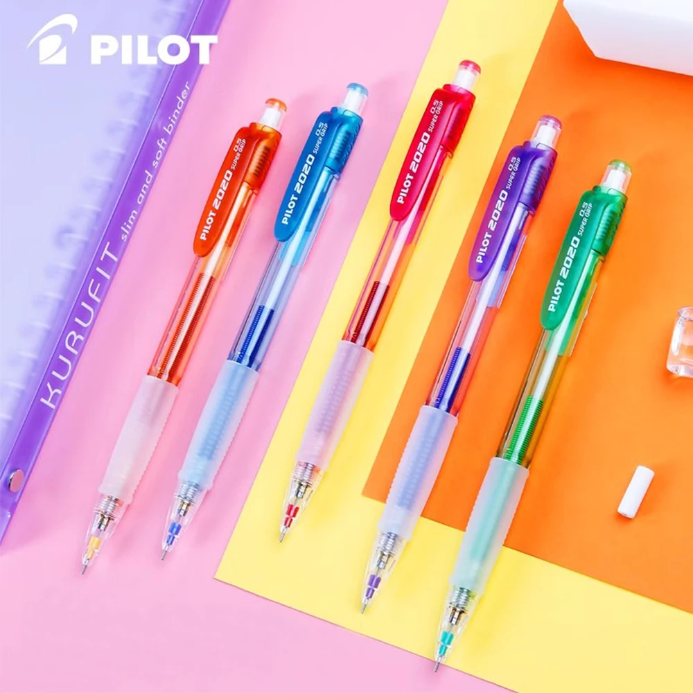 일본 PILOT 기계식 연필 셰이크 아웃 리드 활동 연필, 0.5mm, 지속적인 피로 방지 HFGP-20N, 학용품 문구