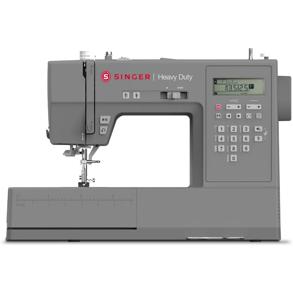 HD6700C Electronic Heavy Duty Sewing Machine with 411 Stitch Applications-Sewing Made Easy