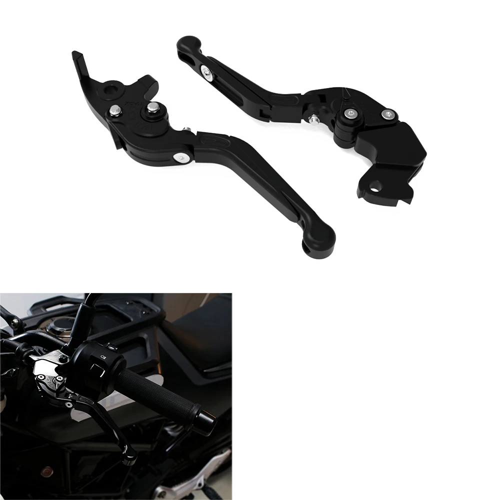 스즈키용 조정 가능한 접이식 확장형 브레이크 클러치 레버, 스즈키 SFV650 SV650 TL 1000S VX800/U BT1100 불독 FZS 600 페이저 TDM 900