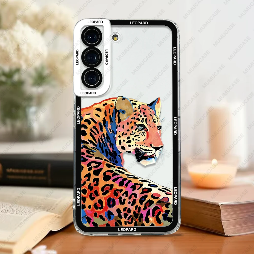 Leopard Soft Phone Case - Sleek and Stylish Protective Cover