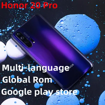 new global rom honor 20 pro smartphone octa core kirin 980 6 26inch 48mp main