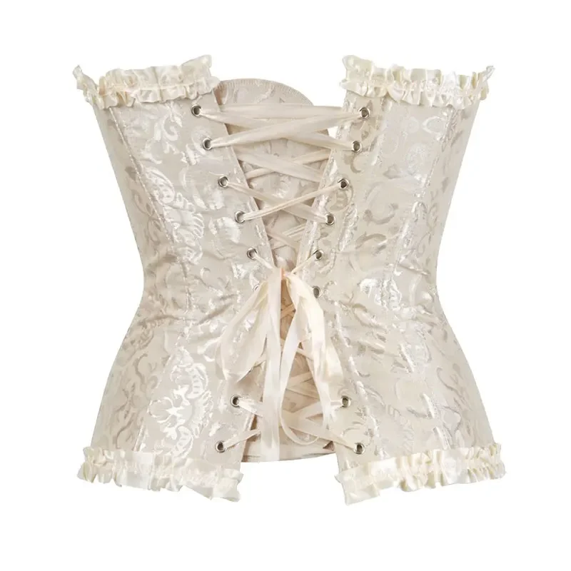 Vintage Corset Top Gothic Corsets Steampunk Bustier Lace Bustiers corset bustier top waist corset lace lingerie lace corset Plus Size Sexy Bustiers