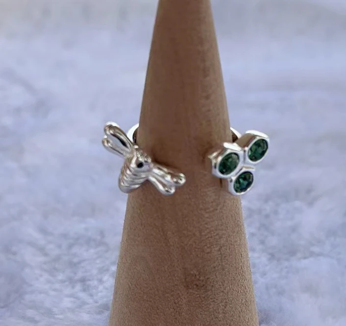 

MAY 2023 unode50 Exquisite Fashion Electroplated 925 Silver Exquisite Bee Ring Women's Romantic Holiday Gift