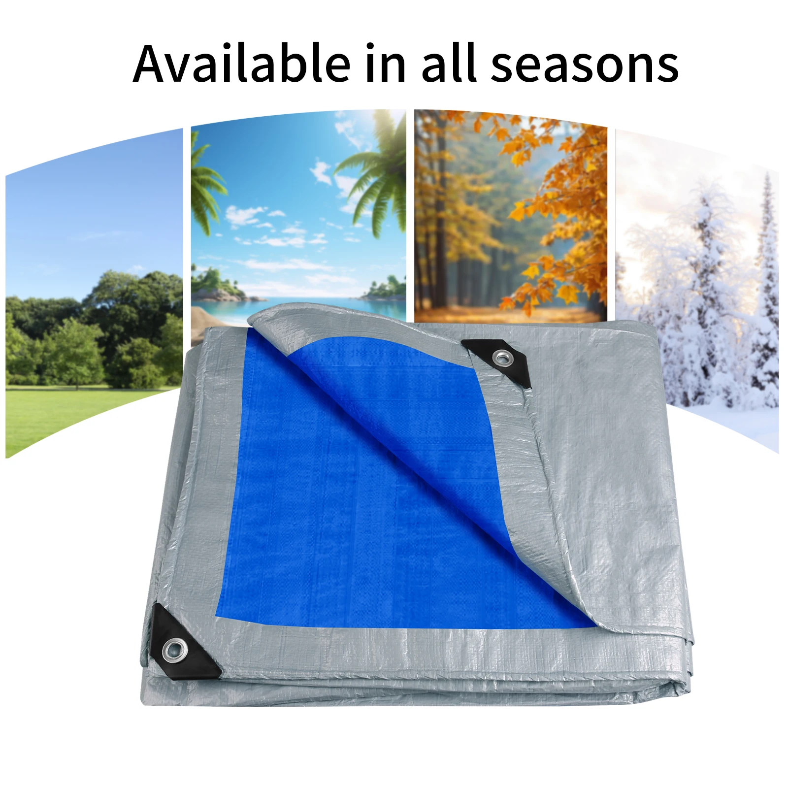 Waterproof Camping Tarp Sun Shelter 4