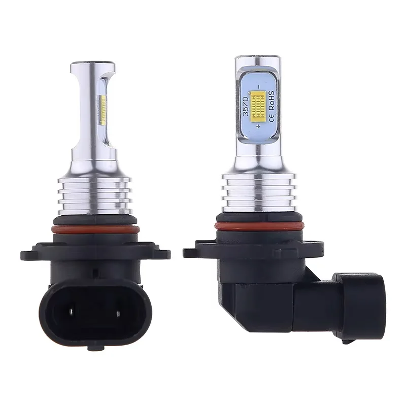 2개 H16EU PXS24W 9006/HB4 LED 안개등 전구 6500K 화이트 3000K P13W CSP 자동차 헤드라이트 안개등 12V 24V 주간 주행등