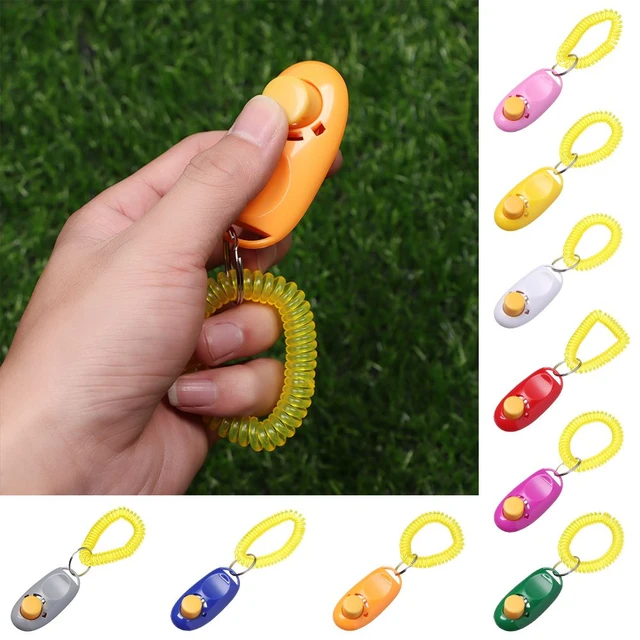 Click Sound Clicker Dog Supplies Pet Training Supplies Training Sound  Clicker Sound Guide Train Clicker dogs - AliExpress