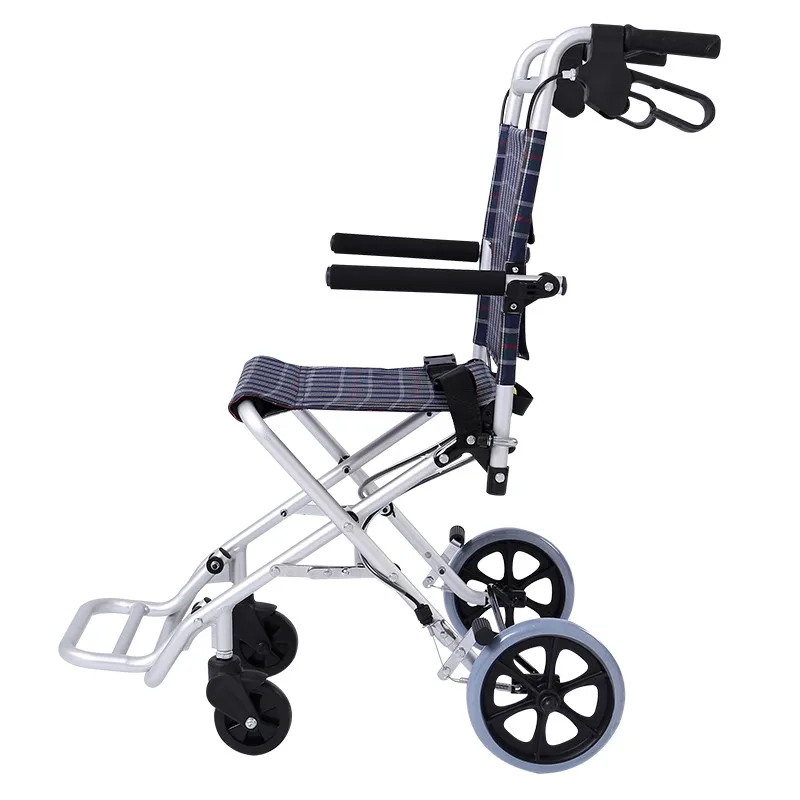 

Oldly shopping cart travel trolley folding portable seating push whellbarrow aluminium alloy lightweight only7kg
