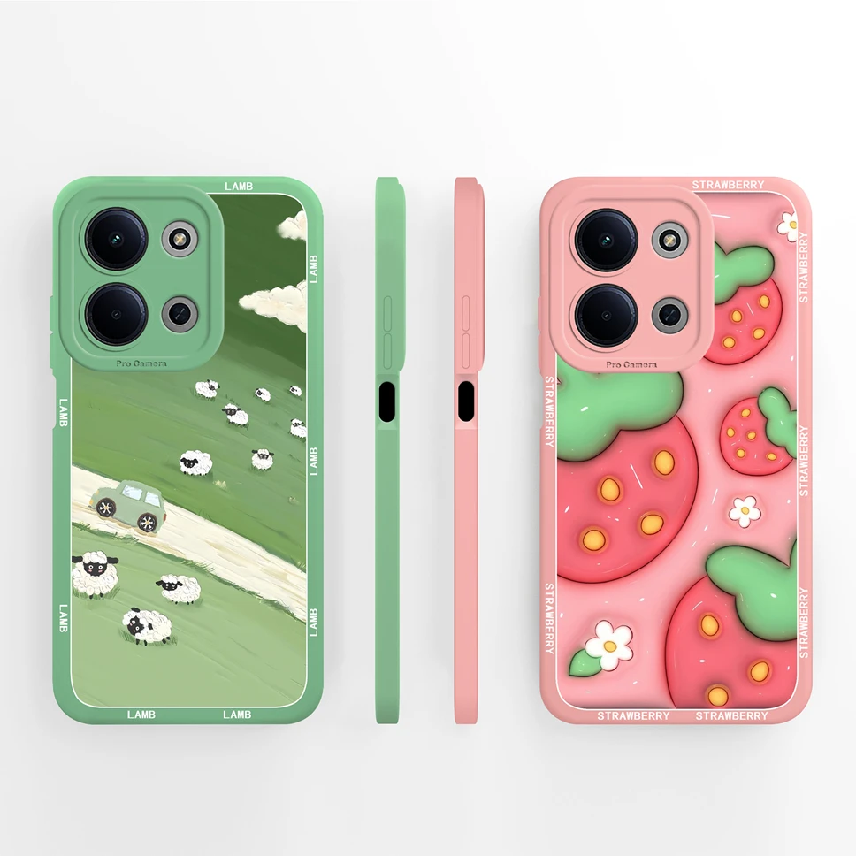 Lovely Cat Bear Cartoon Soft Silicone Phone Case - High Quality Bumper