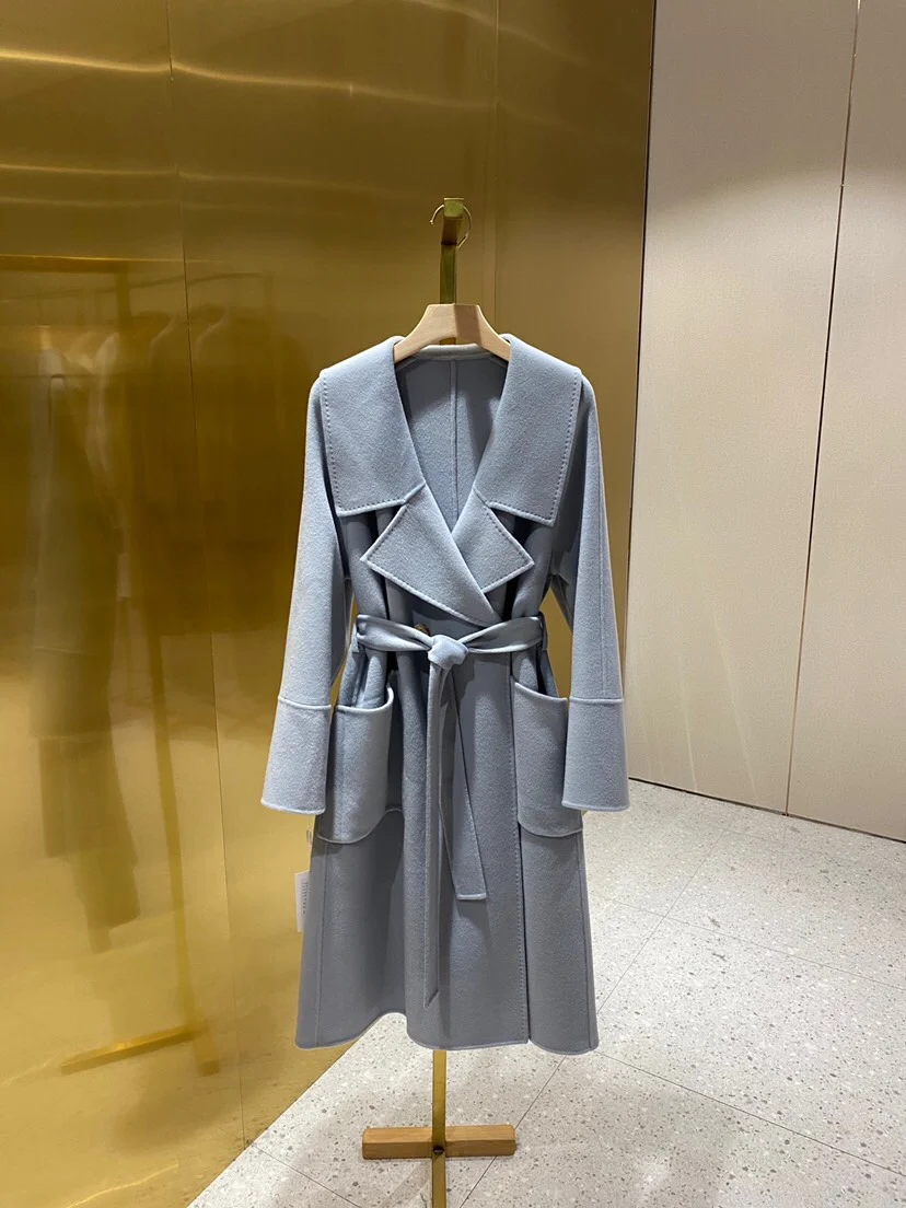 

2023 Women's Clothing Stylish high quality cashmere coat Autumn Winter New