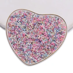 Vibrant 2mm Glass Seed Beads for DIY Jewelry and Crafting - 1000pcs Collection (Random mixed)
